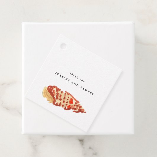 Nautische Waterverf Bedankjes Labels (In situ)