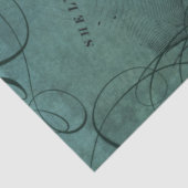 Nautische Waterverf Heron Fish Beach-ontkoppeling Tissuepapier (Detail)