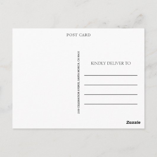 Nautische Waterverf Ocean Foto Dank u Briefkaart (Achterkant)