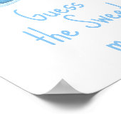 Nautische waterverf - Raad de zoete puinhoop Poster (Hoek)