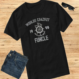 Nautische Werelden Gekkendste Funcle Est Jaar T-shirt