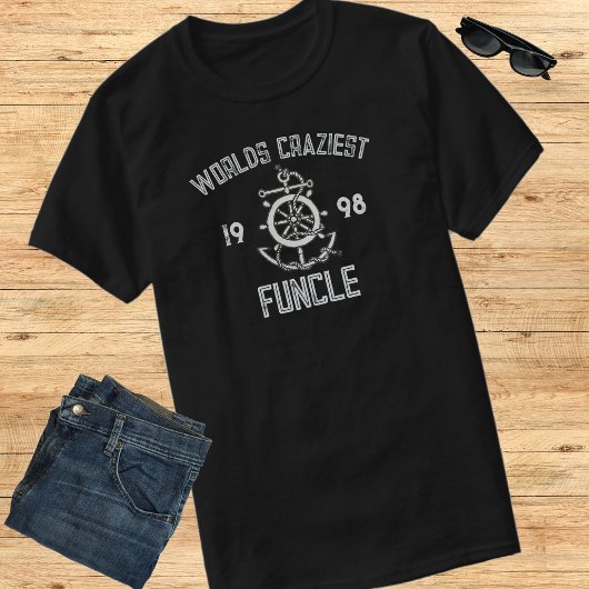 Nautische Werelden Gekkendste Funcle Est Jaar T-shirt