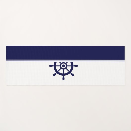 Nautische yogamat (Voorkant (horizontaal))