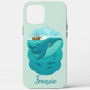 Nautische Zee Walvis Case-Mate iPhone Case
