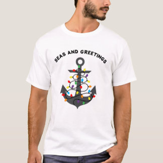 Nautische Zeeen en groeten T-shirt