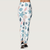 Nautische Zeester Leggings (Achterkant)