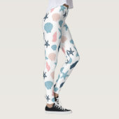 Nautische Zeester Leggings (Rechts)