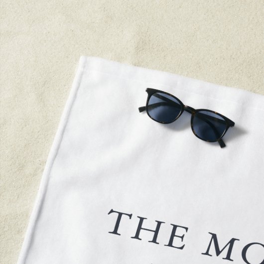 Nautische zeesterren familie strand huis strandlaken (In situ)