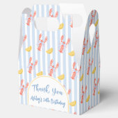 Nautische Zeevruchten Kreeft Verjaardag Favoriete  Bedankdoosjes (Geopend)