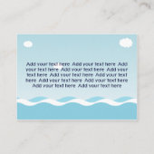 Nautische zeilboot Aanvullende info Insert Kaart (Achterkant)