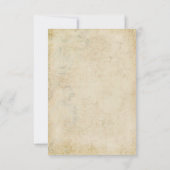 Nautische zeilboot bruiloft RSVP-Come Sail Away RSVP Kaartje (Achterkant)