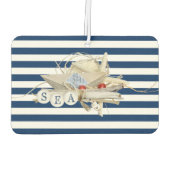 Nautische zeilboot Cluster - Zee Luchtverfrisser (Achterkant)