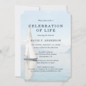 Nautische zeilboot Fotoviering van het leven Kaart (Voorkant)