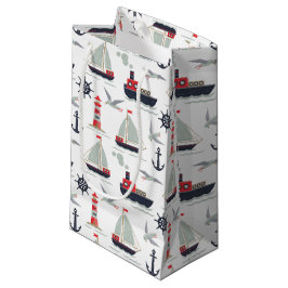 Nautische zeilboot Sailor Baby Boy Douche Party Klein Cadeauzakje