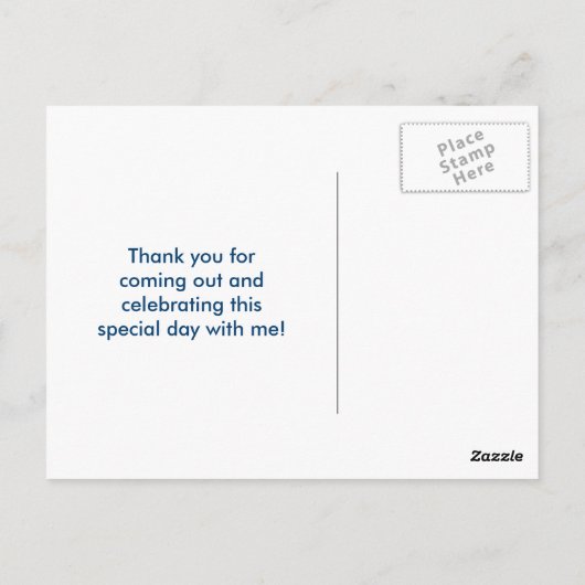 Nautische zeilboot strand Ocean Whale Dank u Briefkaart (Achterkant)