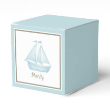 Nautische zeilboot upsherin