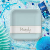 Nautische zeilboot upsherin servet papieren bordje (Feest)