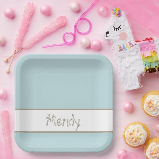 Nautische zeilboot upsherin servet papieren bordje (Feest)