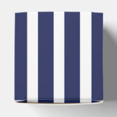 Nautische Zeilboten Baby shower Favor Box Bedankdoosjes (Bovenkant)