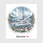 Nautische Zeiljacht Sticker (Vel)