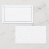 Nautische zeilkaarten plaatskaartje (Voorkant / Achterkant)