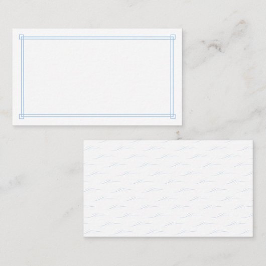 Nautische zeilkaarten plaatskaartje (Voorkant / Achterkant)