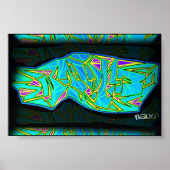 Nauto Graffiti Poster (Voorkant)