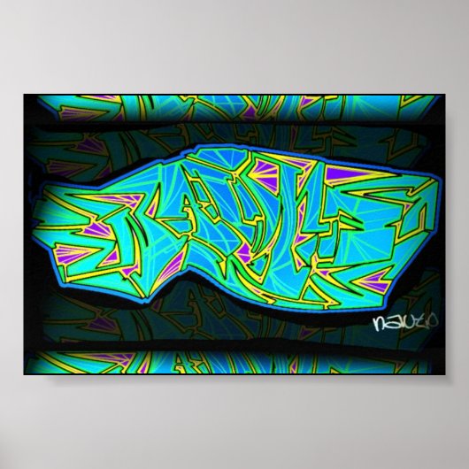 Nauto Graffiti Poster (Voorkant)