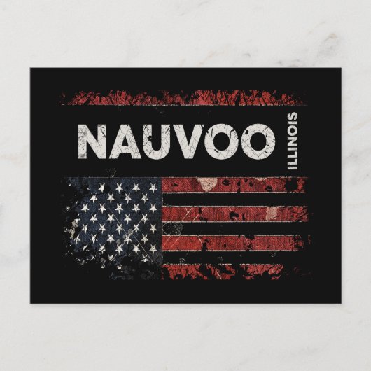 Nauvoo Illinois Briefkaart (Voorkant)