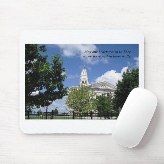 Nauvoo Temple Service Muismat (Met muis)