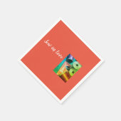 Nauw in liefde servet (Hoek)