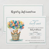 Nauw wachten op genderneutrale uitnodiging voor Ba (Voorkant / Achterkant)