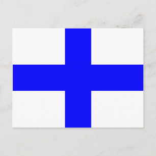 Nauwe alfabet vlag Signaalbrief X Briefkaart