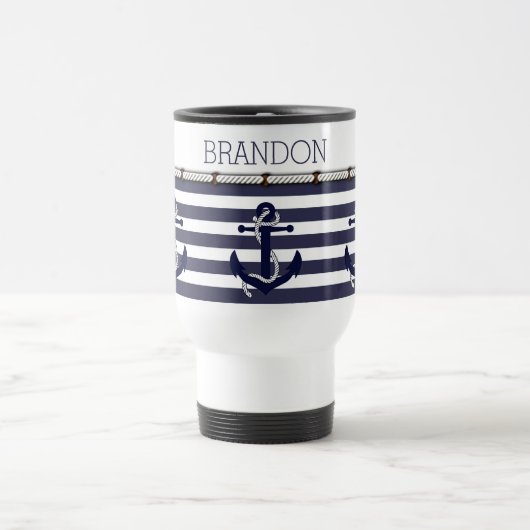 Nauwe ankerbewegingsbalk Kies uw eigen kleur Reisbeker (Center)