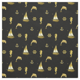 Nauwe ankerplaats/scheepswiel/dolfijn/zeepaard/boo stof