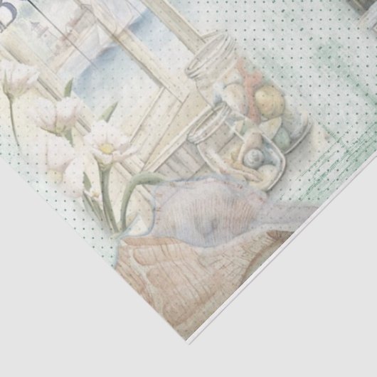 Nauwe Beach Design Series 1 Tissuepapier (Detail)