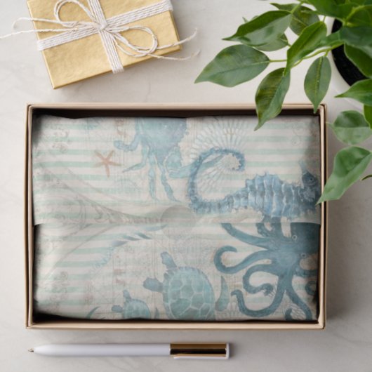 Nauwe Beach Design Series 2 Tissuepapier (Geschenk)