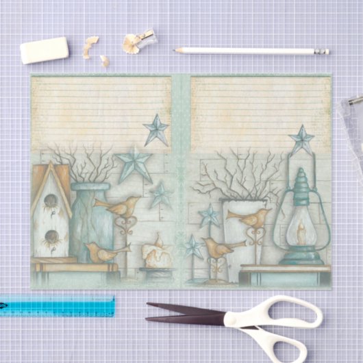 Nauwe Beach Design Series 3 Tissuepapier (Craft)