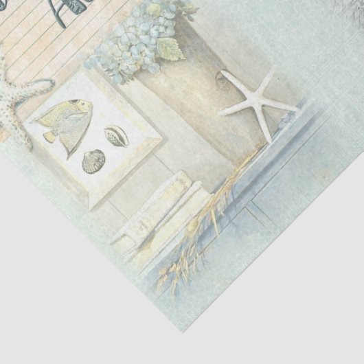 Nauwe Beach Design Series 4 Tissuepapier (Detail)