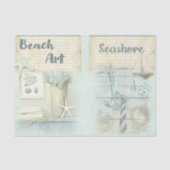 Nauwe Beach Design Series 4 Tissuepapier (Voorkant)