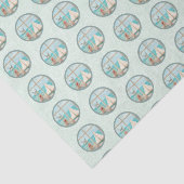 Nauwe Beach Design Series 5 Tissuepapier (Detail)