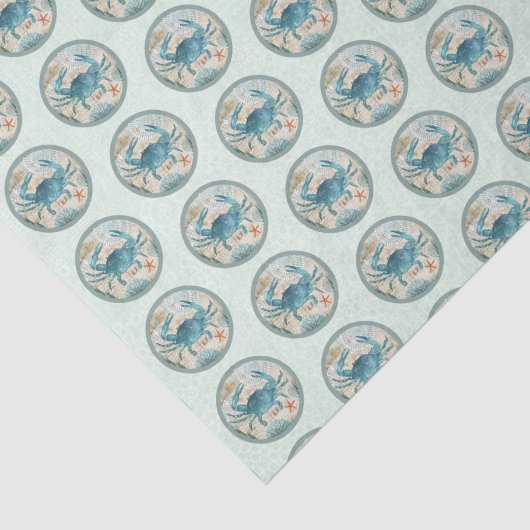 Nauwe Beach Design Series 7 Tissuepapier (Detail)