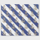 Nauwe bevestiging op Waterverf strepen Cadeaupapier (Vlak)