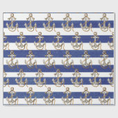 Nauwe bevestiging op Waterverf strepen Cadeaupapier (Vlak)