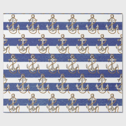 Nauwe bevestiging op Waterverf strepen Cadeaupapier (Vlak)