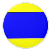 Nauwe-gebarentcode Vlag D-delta Keramische Knop (Voorkant)