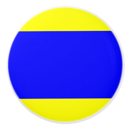 Nauwe-gebarentcode Vlag D-delta Keramische Knop (Voorkant)