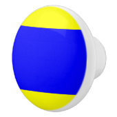 Nauwe-gebarentcode Vlag D-delta Keramische Knop (Rechts)