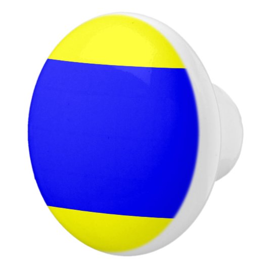 Nauwe-gebarentcode Vlag D-delta Keramische Knop (Rechts)