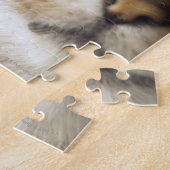 Nauwe kat (focus op oog) legpuzzel (Zijkant)